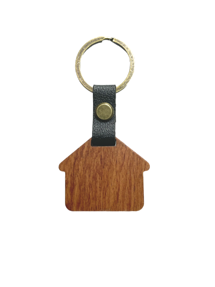 Porte-clef forme maison avec jeton 35x39x4mm avec votre logo  Dinilu –  Devis en ligne pour produits personnalisés de qualité